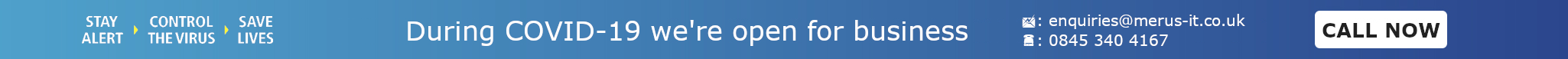 Merus IT Services open for business during COVID-19